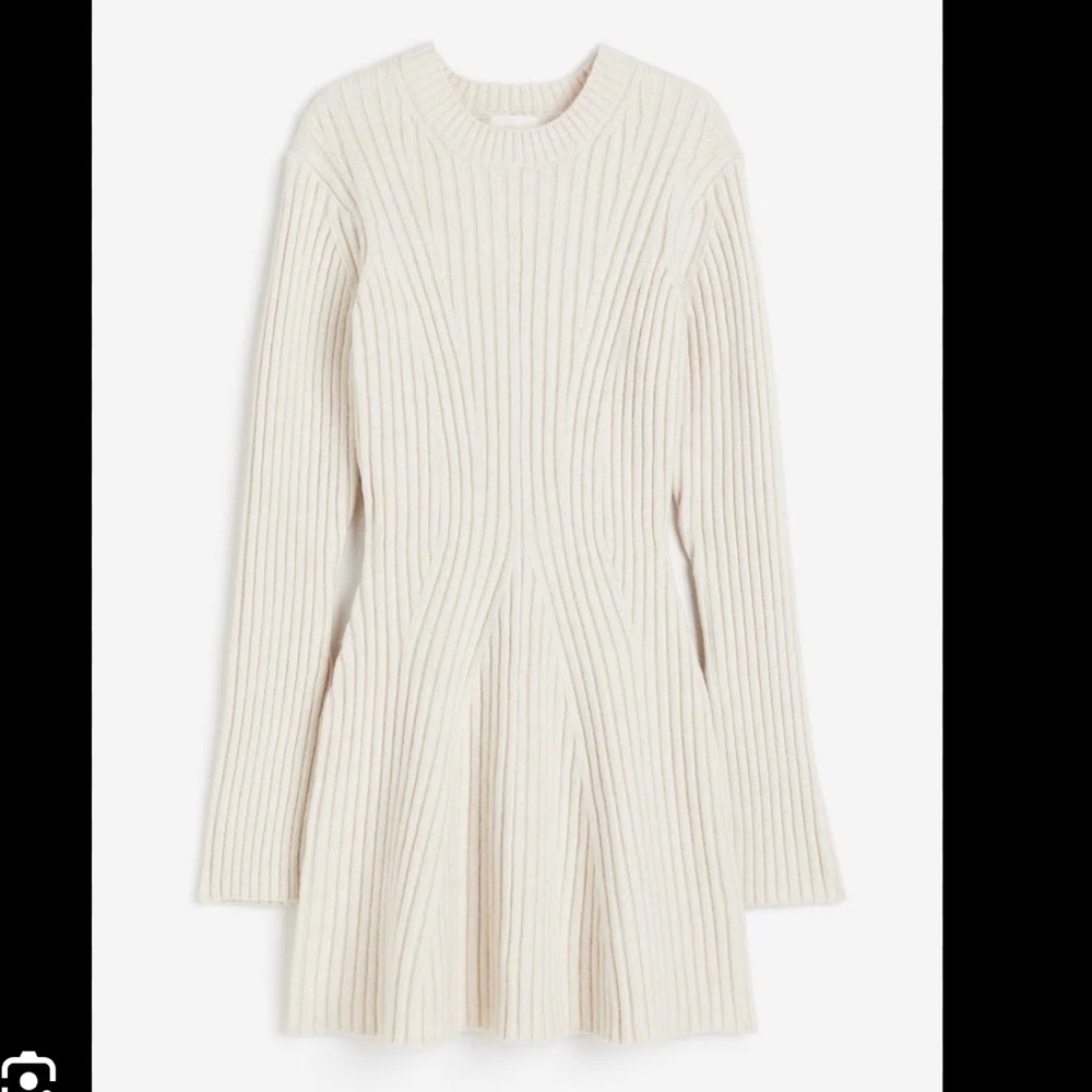H&M Rib-Knit Sweater dress